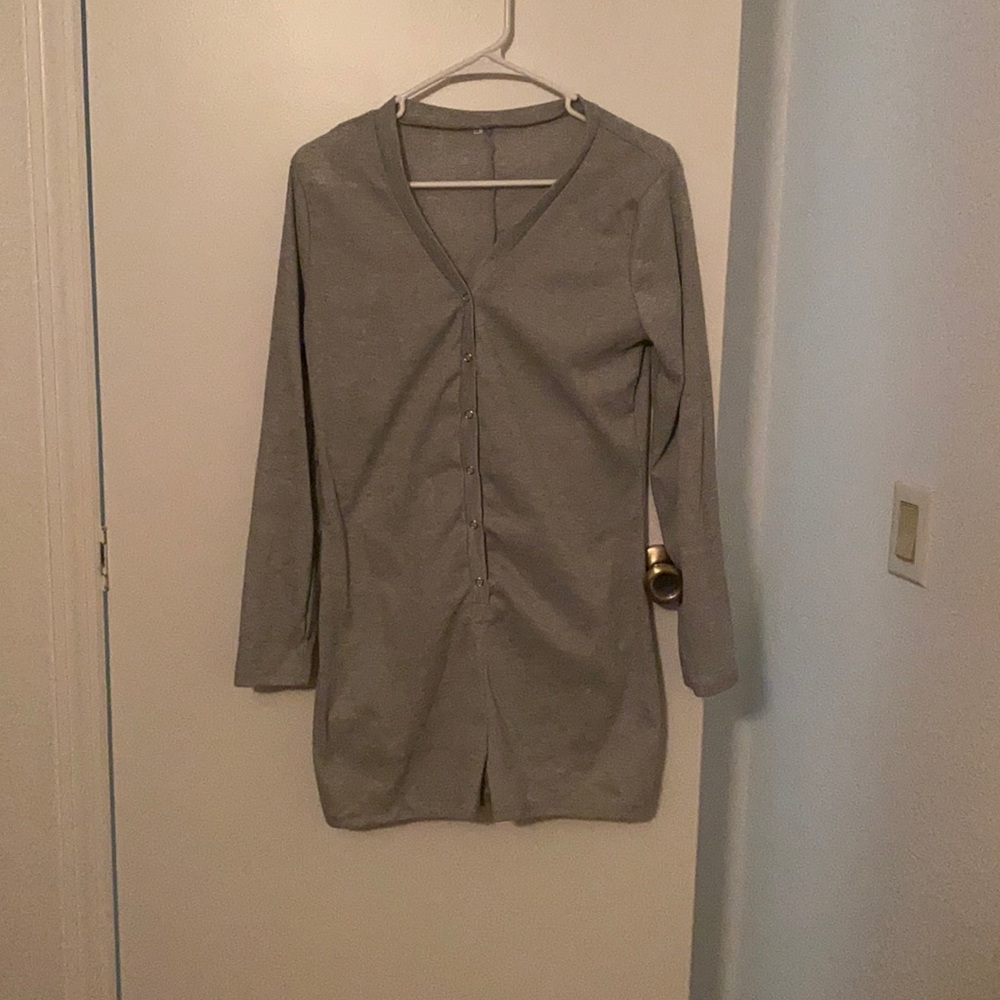 Grey romper
